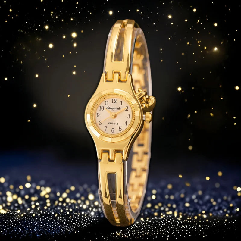 Simple Elegant Small Dial Watches Women Luxury Gold Ladies Quartz Wrist Watches Top Brand Women Bracelet Watch relogio feminino