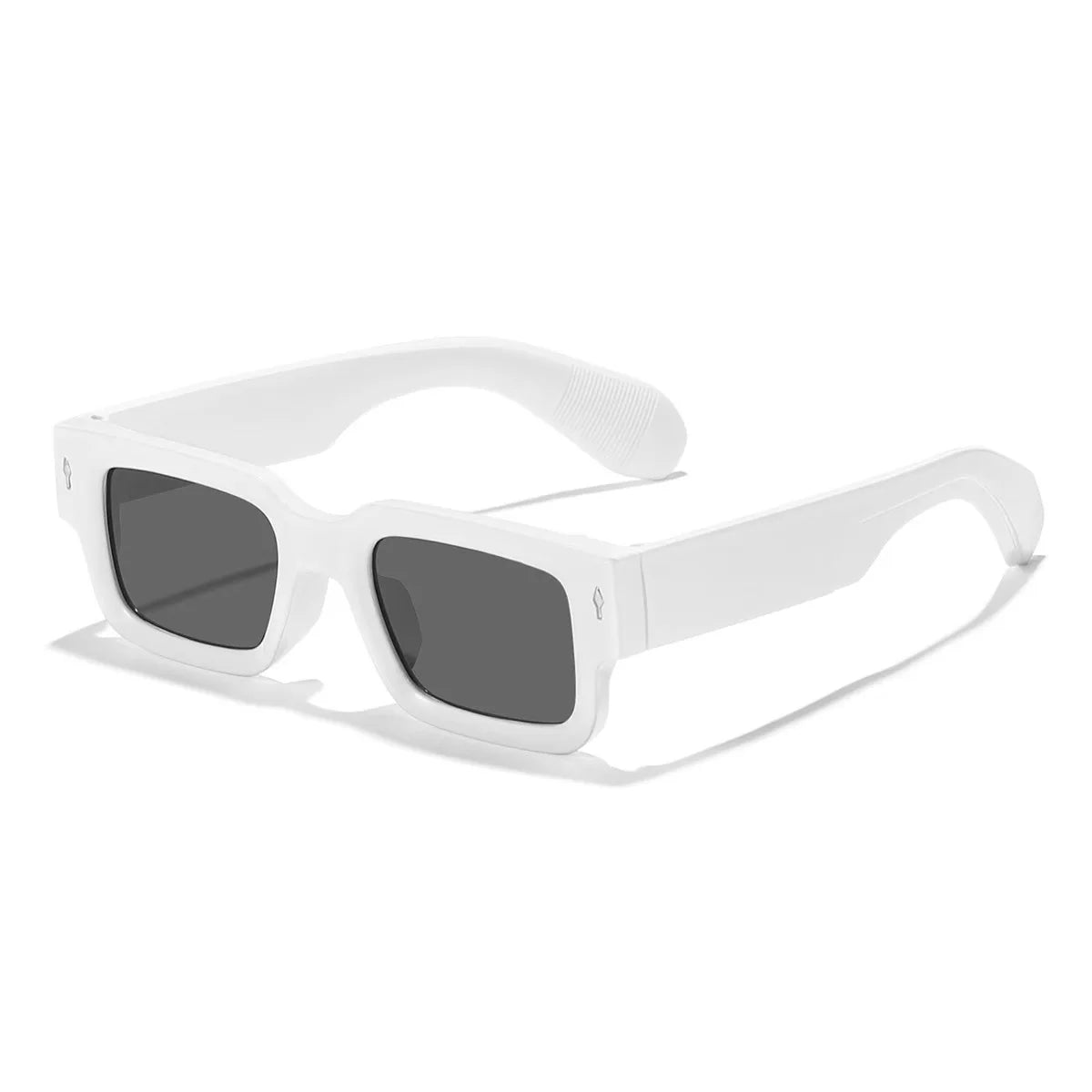 Unisex Retro Square Sunglasses Classic UV Protection Plastic Frame Shades Eyewear Outdoor Travel Driving Sun Glasses UV400