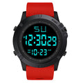 Men Sport Watch Multifunction Military Sports Watch Waterproof Luminous LED Digital Kids Watch Big Dial Student Electronic Watch